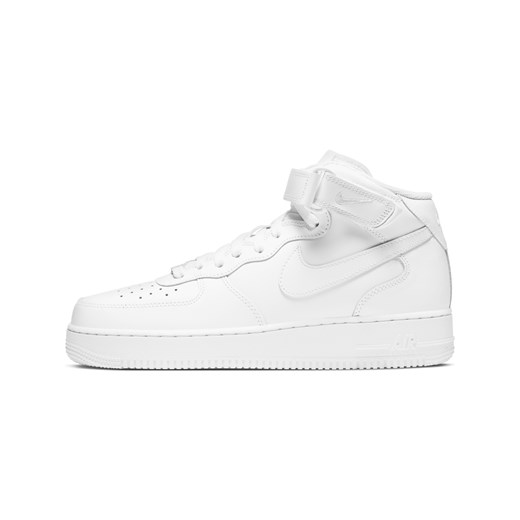 Buty męskie Nike Air Force 1 Mid '07 - Biel ze sklepu Nike poland w kategorii Buty sportowe męskie - zdjęcie 178602079