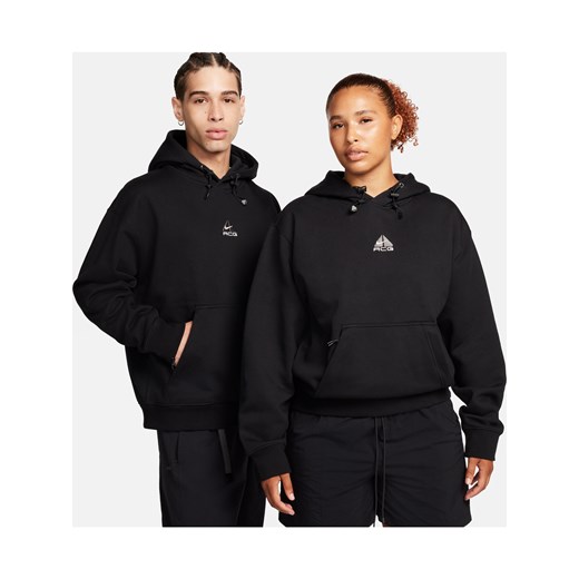Dzianinowa bluza z kapturem Nike ACG Therma-FIT - Czerń ze sklepu Nike poland w kategorii Bluzy męskie - zdjęcie 178602598