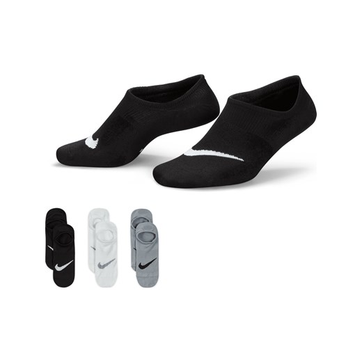 Damskie skarpety treningowe Nike Everyday Plus Lightweight (3 pary) - Wielokolorowe ze sklepu Nike poland w kategorii Skarpetki damskie - zdjęcie 178602636