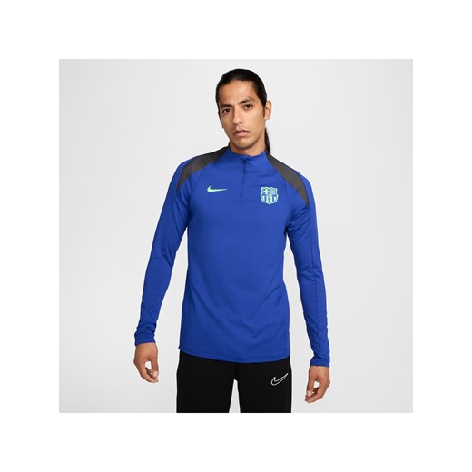 Męska treningowa koszulka piłkarska Nike Dri-FIT FC Barcelona Strike (wersja trzecia) - Niebieski ze sklepu Nike poland w kategorii T-shirty męskie - zdjęcie 178602778