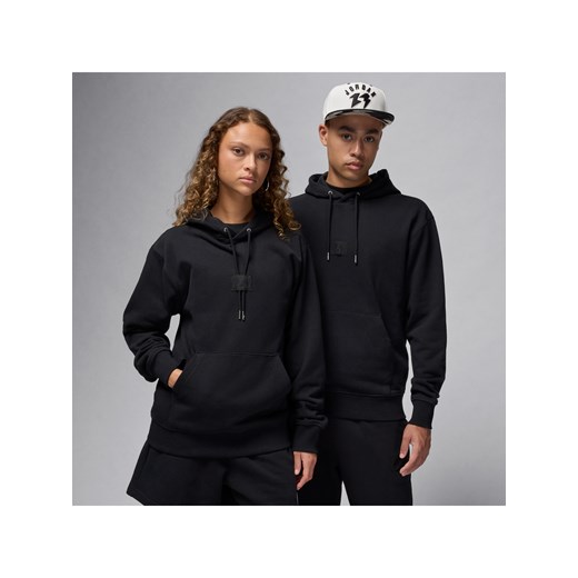 Męska bluza z kapturem Jordan Flight Fleece - Czerń ze sklepu Nike poland w kategorii Bluzy męskie - zdjęcie 178602876
