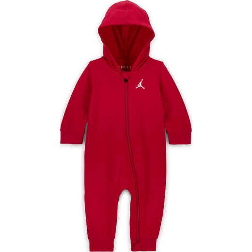 Pajacyk dla niemowląt Jordan Jumpman (0–9 M) - Czerwony ze sklepu Nike poland w kategorii Odzież dla niemowląt - zdjęcie 178603328
