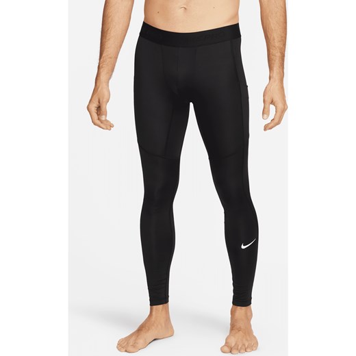 Męskie legginsy do fitnessu Dri-FIT Nike Pro - Czerń ze sklepu Nike poland w kategorii Spodnie męskie - zdjęcie 178603445