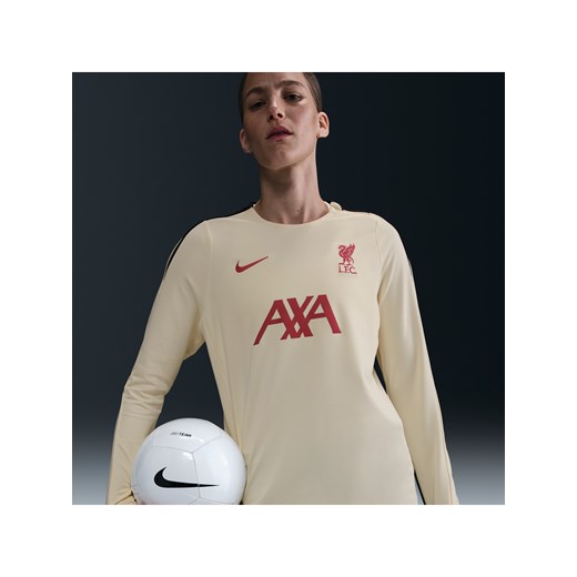 Damska dzianinowa koszulka piłkarska z półokrągłym dekoltem Nike Dri-FIT Nike M (EU 40-42) Nike poland
