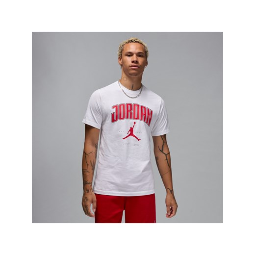 T-shirt męski Jordan - Biel ze sklepu Nike poland w kategorii T-shirty męskie - zdjęcie 178603585