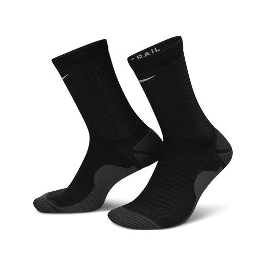 Klasyczne skarpety do biegania przełajowego Nike (1 para) - Czerń ze sklepu Nike poland w kategorii Skarpetki damskie - zdjęcie 178603645