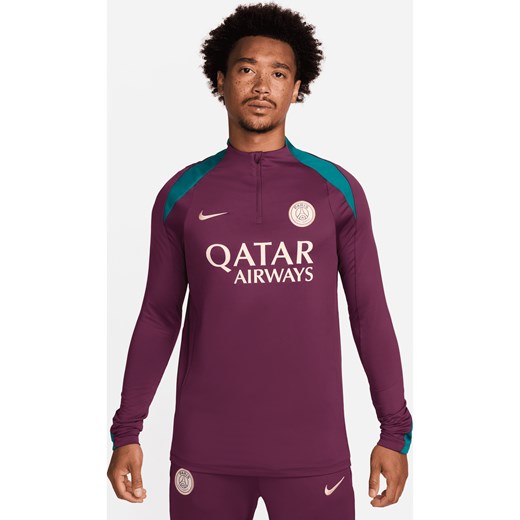 Męska treningowa koszulka piłkarska Paris Saint-Germain Strike Nike Dri-FIT - Czerwony ze sklepu Nike poland w kategorii T-shirty męskie - zdjęcie 178603717