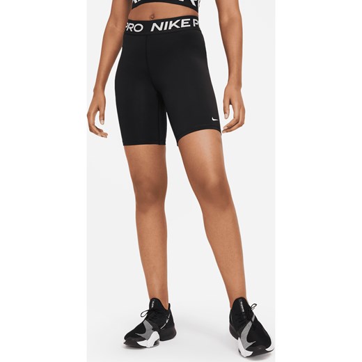 Damskie spodenki 20,5 cm Nike Pro 365 - Czerń ze sklepu Nike poland w kategorii Szorty - zdjęcie 178603858