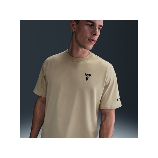 Męski T-shirt do koszykówki Kobe - Brązowy ze sklepu Nike poland w kategorii T-shirty męskie - zdjęcie 178603896