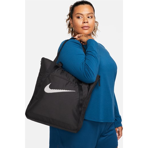 Torba na siłownię Nike (28 l) - Czerń ze sklepu Nike poland w kategorii Torby Shopper bag - zdjęcie 178604028