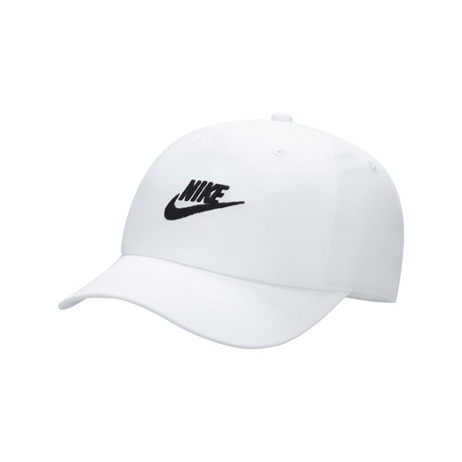 Dziecięca czapka z efektem sprania Nike Club Futura - Biel ze sklepu Nike poland w kategorii Czapki dziecięce - zdjęcie 178604185