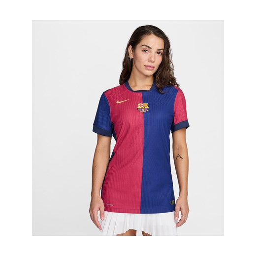 Damska koszulka piłkarska Nike Dri-FIT ADV Authentic FC Barcelona Match 2024/25 (wersja domowa) - Niebieski ze sklepu Nike poland w kategorii Bluzki damskie - zdjęcie 178604977