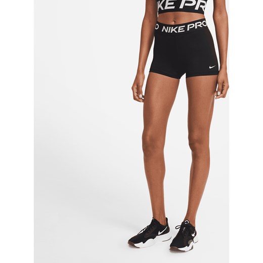 Spodenki damskie Nike Pro 8 cm - Czerń ze sklepu Nike poland w kategorii Szorty - zdjęcie 178604999