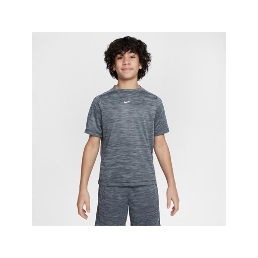 Koszulka z krótkim rękawem dla dużych dzieci Dri-FIT Nike Multi - Czerń ze sklepu Nike poland w kategorii T-shirty chłopięce - zdjęcie 178605009