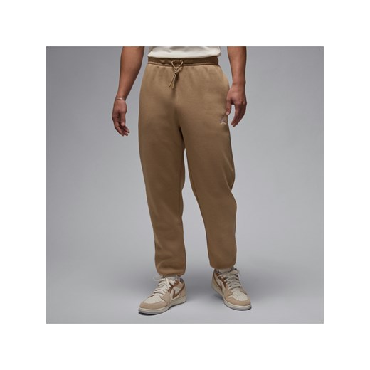 Spodnie męskie Jordan Brooklyn Fleece - Brązowy ze sklepu Nike poland w kategorii Spodnie męskie - zdjęcie 178605059