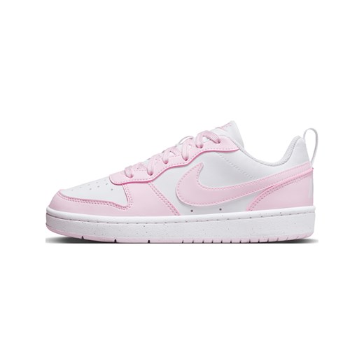 Buty dla dużych dzieci Nike Court Borough Low Recraft - Biel ze sklepu Nike poland w kategorii Buty sportowe dziecięce - zdjęcie 178605155