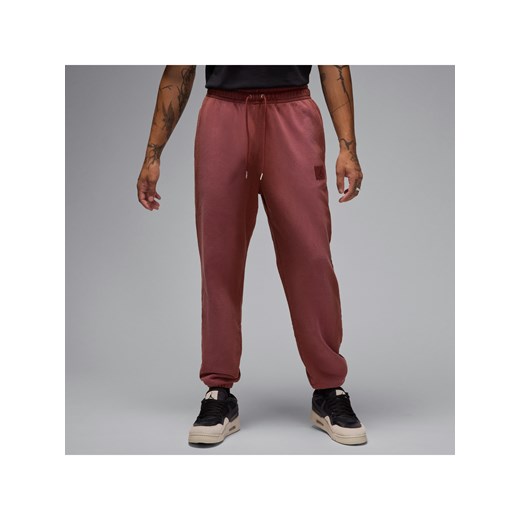 Spodnie męskie Jordan Flight Fleece - Brązowy ze sklepu Nike poland w kategorii Spodnie męskie - zdjęcie 178605227