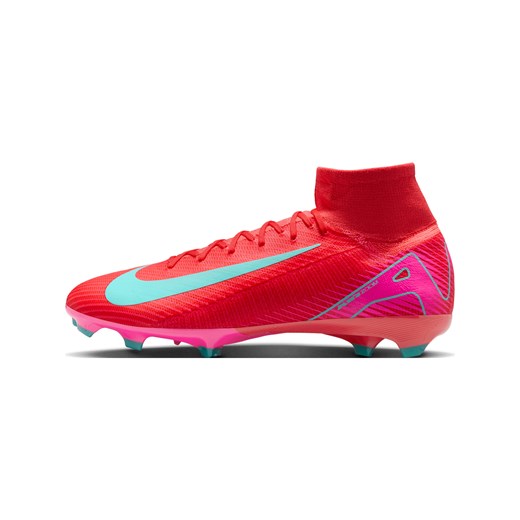 Korki piłkarskie typu high top na twardą murawę Nike Mercurial Superfly 10 Pro - Czerwony ze sklepu Nike poland w kategorii Buty sportowe męskie - zdjęcie 178605365