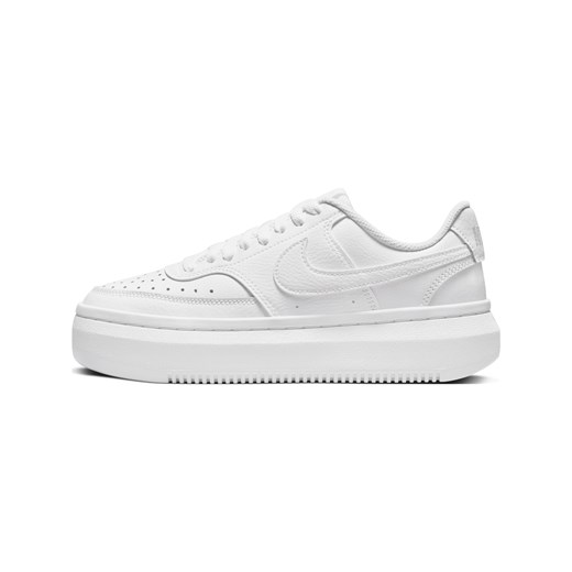 Buty damskie Nike Court Vision Alta - Biel ze sklepu Nike poland w kategorii Buty sportowe damskie - zdjęcie 178605375