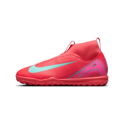 Buty piłkarskie typu high top dla małych/dużych dzieci TF Nike Jr. Mercurial Superfly 10 Academy - Czerwony ze sklepu Nike poland w kategorii Buty sportowe dziecięce - zdjęcie 178605387