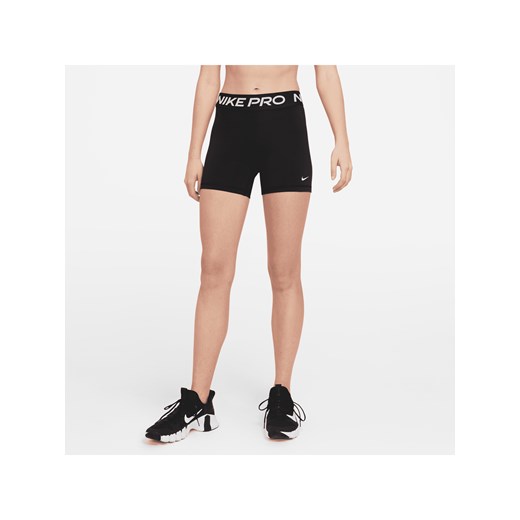Damskie spodenki 13 cm Nike Pro 365 - Czerń ze sklepu Nike poland w kategorii Szorty - zdjęcie 178605397