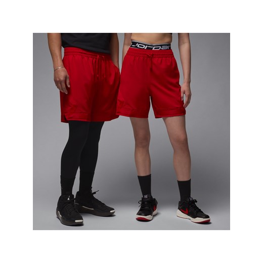 Męskie spodenki z tkaniny z motywem otwartego rombu Dri-FIT Jordan Sport - Czerwony ze sklepu Nike poland w kategorii Spodenki męskie - zdjęcie 178605477