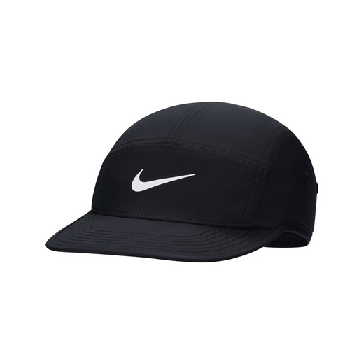 Czapka o nieusztywnianej konstrukcji Swoosh Nike Dri-FIT Fly - Czerń ze sklepu Nike poland w kategorii Czapki z daszkiem damskie - zdjęcie 178606137
