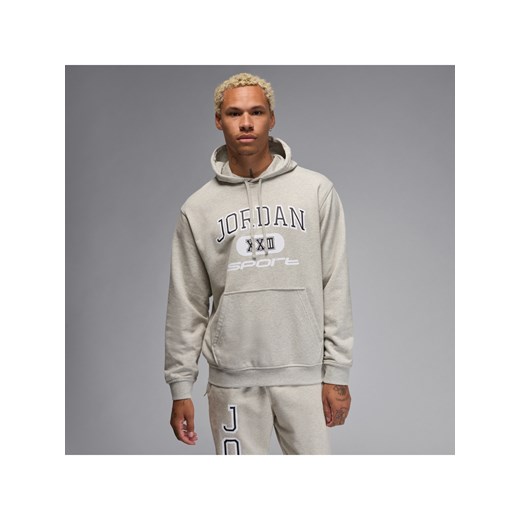 Męska bluza z kapturem Dri-FIT Jordan Sport Crossover - Szary Jordan XS Nike poland