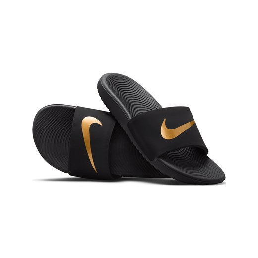 Klapki dla małych/dużych dzieci Nike Kawa - Czerń ze sklepu Nike poland w kategorii Klapki dziecięce - zdjęcie 178606337