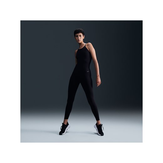 Damskie legginsy 7/8 z wysokim stanem zapewniające delikatne wsparcie Nike Zenvy - Czerń ze sklepu Nike poland w kategorii Spodnie damskie - zdjęcie 178606539