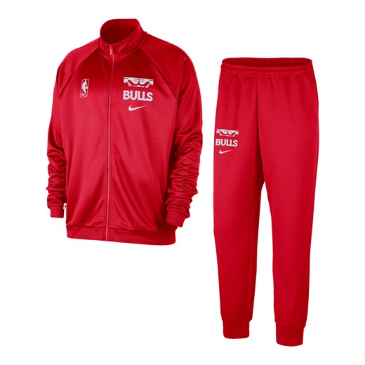Dres męski NBA Nike Chicago Bulls Club Courtside - Czerwony ze sklepu Nike poland w kategorii Dresy męskie - zdjęcie 178606625