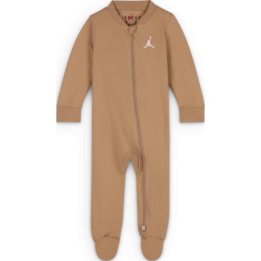 Pajacyk dla niemowląt Jordan Jumpman (0–9 M) - Brązowy ze sklepu Nike poland w kategorii Odzież dla niemowląt - zdjęcie 178606767