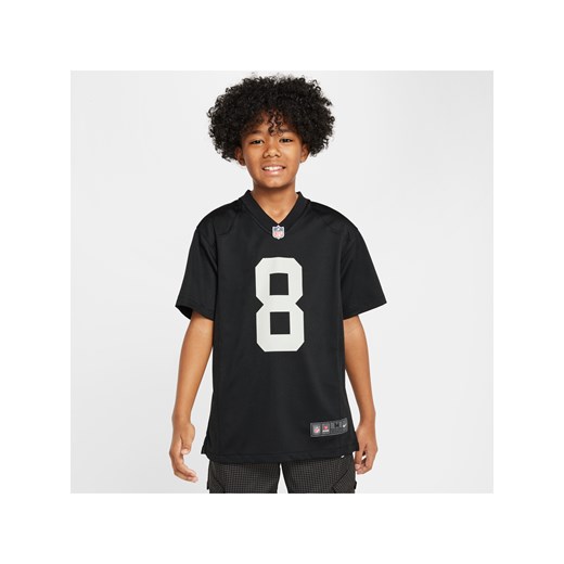 Koszulka meczowa dla dużych dzieci Nike NFL Joshua Jacobs Las Vegas Raiders - Czerń ze sklepu Nike poland w kategorii T-shirty chłopięce - zdjęcie 178606806