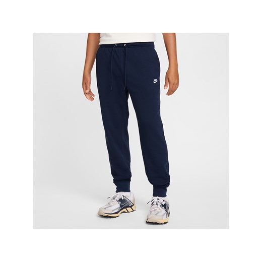 Męskie joggery z dzianiny dresowej Nike Club - Niebieski ze sklepu Nike poland w kategorii Spodnie męskie - zdjęcie 178606835