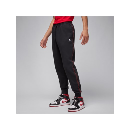 Męskie spodnie z dzianiny Jordan Flight MVP - Czerń ze sklepu Nike poland w kategorii Spodnie męskie - zdjęcie 178606947