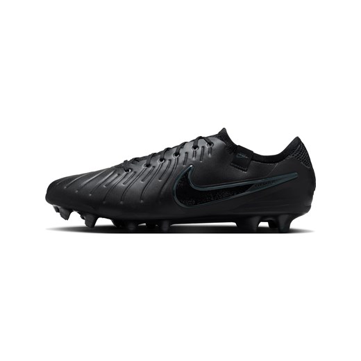 Korki piłkarskie typu low top na twardą murawę Nike Tiempo Legend 10 Elite - Czerń ze sklepu Nike poland w kategorii Buty sportowe męskie - zdjęcie 178607275