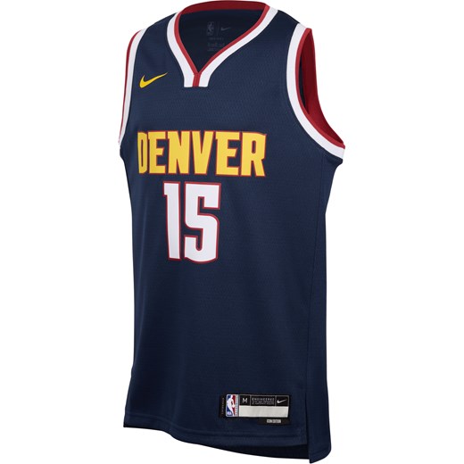 Koszulka dla dużych dzieci Nike NBA Swingman Nikola Jokić Denver Nuggets Icon Edition 2024/25 - Niebieski ze sklepu Nike poland w kategorii T-shirty męskie - zdjęcie 178607376