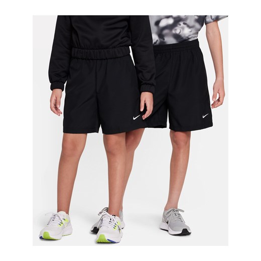Spodenki treningowe Dri-FIT dla dużych dzieci Nike Multi - Czerń ze sklepu Nike poland w kategorii Spodenki chłopięce - zdjęcie 178607388