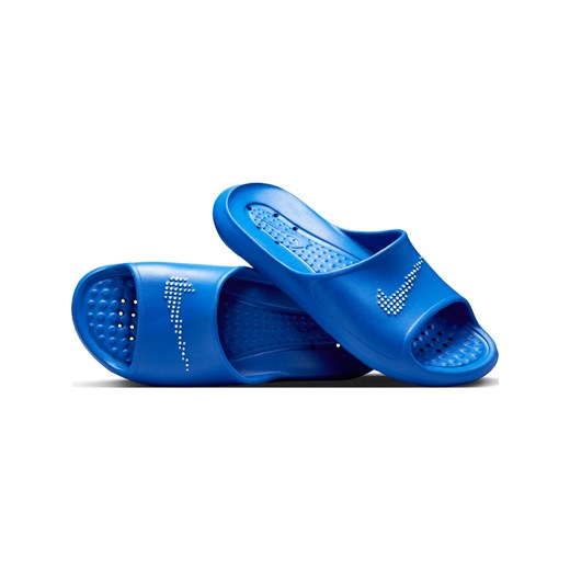 Męskie klapki pod prysznic Nike Victori One - Niebieski ze sklepu Nike poland w kategorii Klapki męskie - zdjęcie 178607407