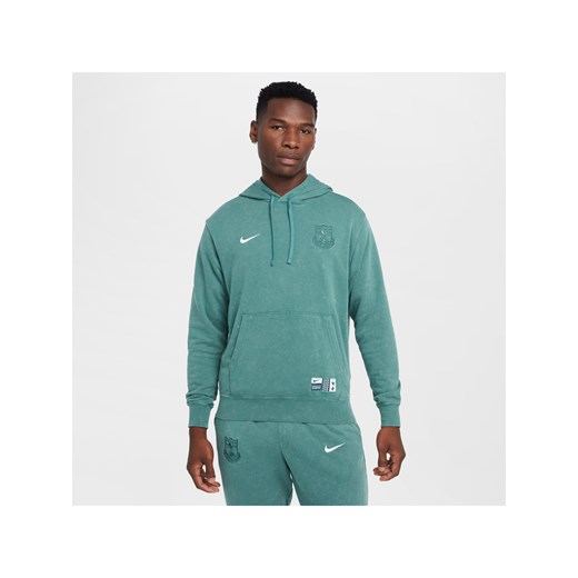 Męska bluza z kapturem z dzianiny dresowej Nike Football Tottenham Hotspur Club (wersja trzecia) - Zieleń ze sklepu Nike poland w kategorii Bluzy męskie - zdjęcie 178607446