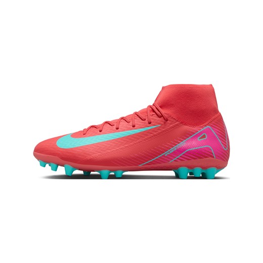 Korki piłkarskie typu high top na sztuczną murawę Nike Mercurial Superfly 10 Academy - Czerwony ze sklepu Nike poland w kategorii Buty sportowe męskie - zdjęcie 178607649