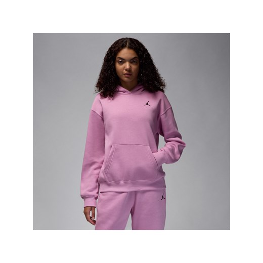 Damska bluza z kapturem Jordan Brooklyn Fleece - Fiolet ze sklepu Nike poland w kategorii Bluzy damskie - zdjęcie 178607896