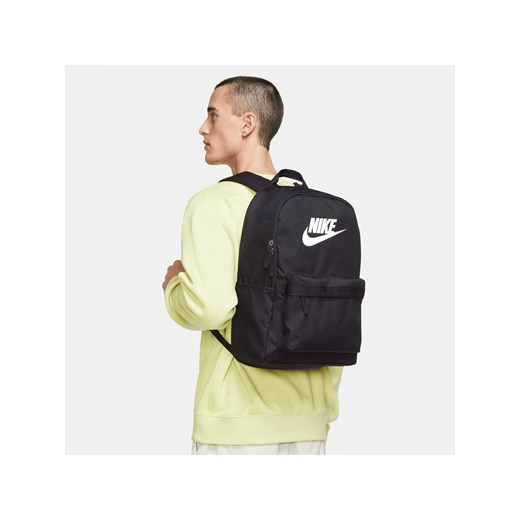 Plecak Nike Heritage (25 l) - Czerń ze sklepu Nike poland w kategorii Plecaki - zdjęcie 178608058