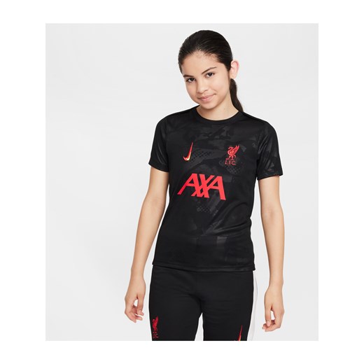 Przedmeczowa koszulka piłkarska dla dużych dzieci Nike Dri-FIT Liverpool F.C. Nike XL Nike poland