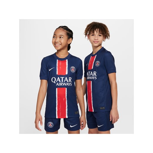 Koszulka piłkarska dla dużych dzieci Nike Dri-FIT Paris Saint-Germain Stadium Nike XS promocja Nike poland