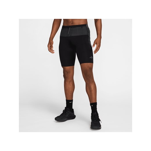 Męskie legginsy do biegania Dri-FIT ADV Nike Lava Loops - Czerń ze sklepu Nike poland w kategorii Spodenki męskie - zdjęcie 178608448