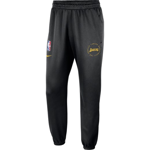 Spodnie męskie Los Angeles Lakers Spotlight Nike Dri-FIT NBA - Czerń ze sklepu Nike poland w kategorii Spodnie męskie - zdjęcie 178608476