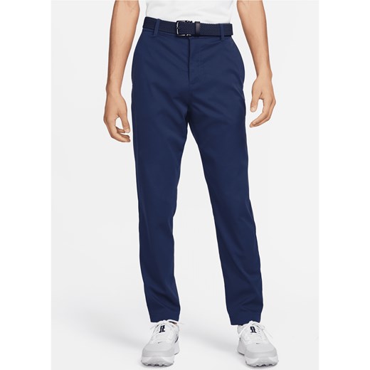 Męskie chinosy o dopasowanym kroju do golfa Nike Tour Repel - Niebieski Nike 38/30 Nike poland