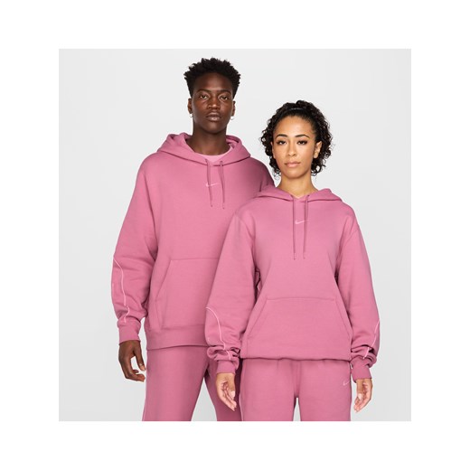Dzianinowa bluza z kapturem CS NOCTA NOCTA - Różowy ze sklepu Nike poland w kategorii Bluzy damskie - zdjęcie 178608717