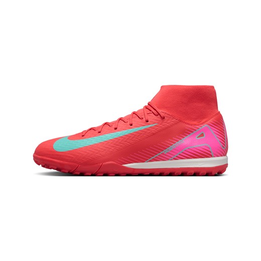 Buty piłkarskie typu high top na nawierzchnię typu turf Nike Mercurial Superfly 10 Academy - Czerwony ze sklepu Nike poland w kategorii Buty sportowe męskie - zdjęcie 178608767